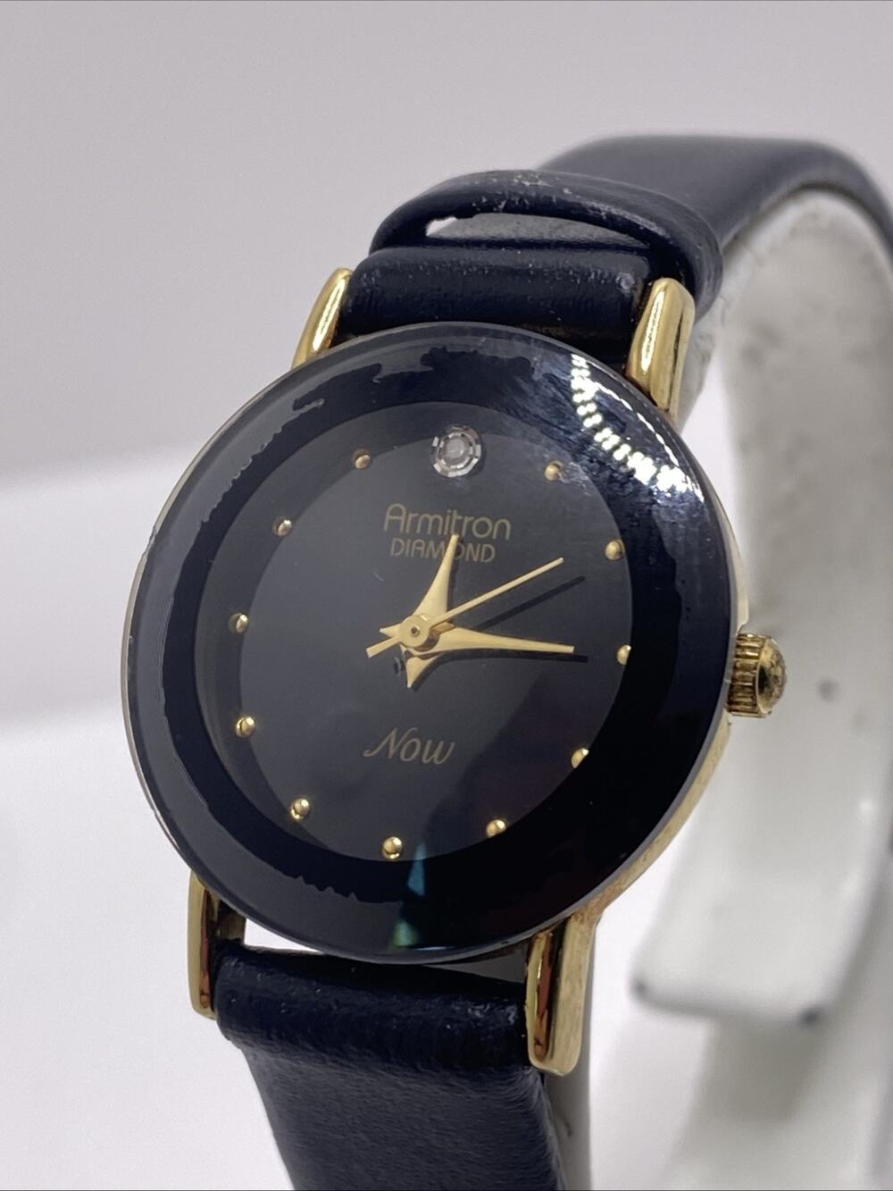 Vintage Armitron Now Womens Worn Watch New Battery